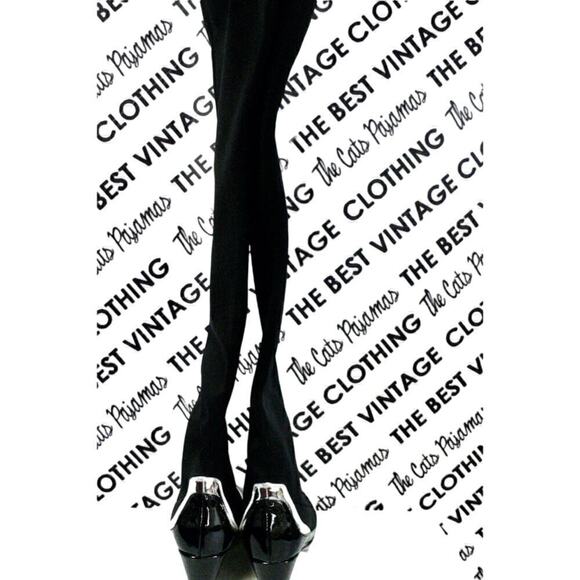 Jady Rose Walk Your Way Boots Contrastive Trim Knee Length Leather Black 8M NWOB - Picture 6 of 9